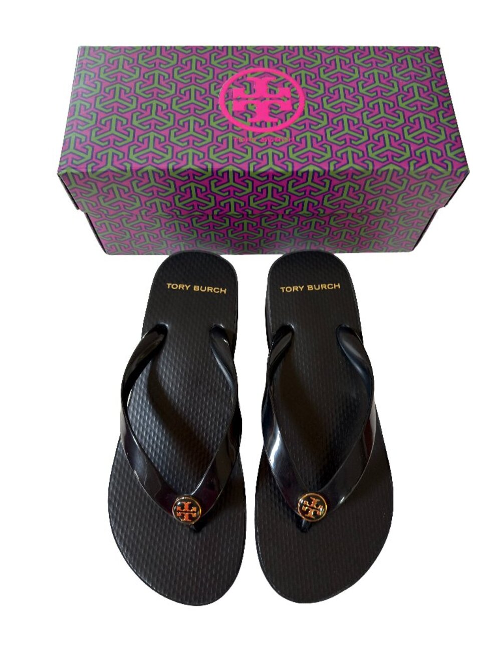 Tory Burch Cutout Wedge Flip-Flop